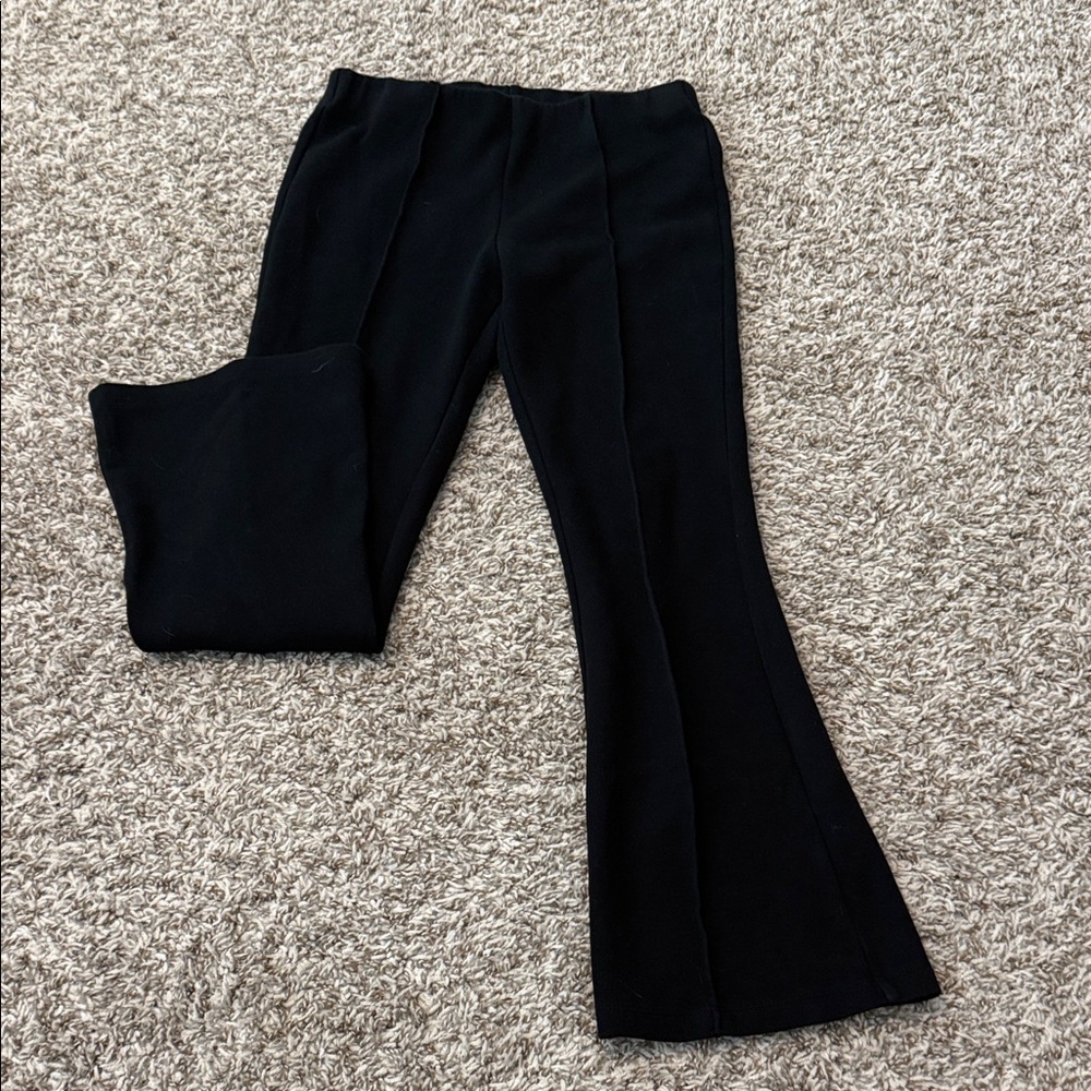 Black Flared Pants